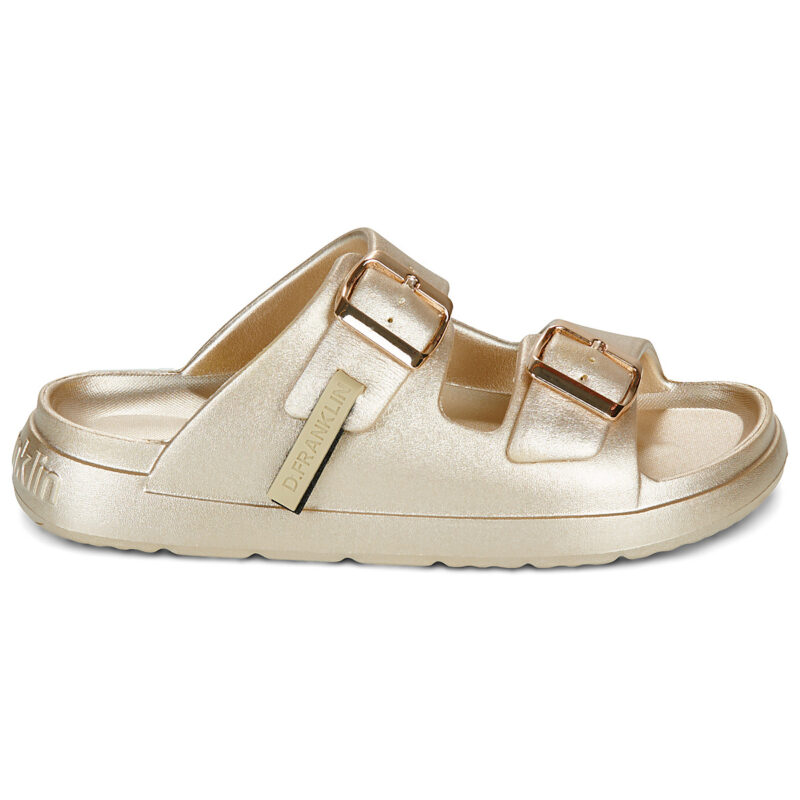 D.Franklin VIBE FOAM Oro Ciabatta Donna - 2