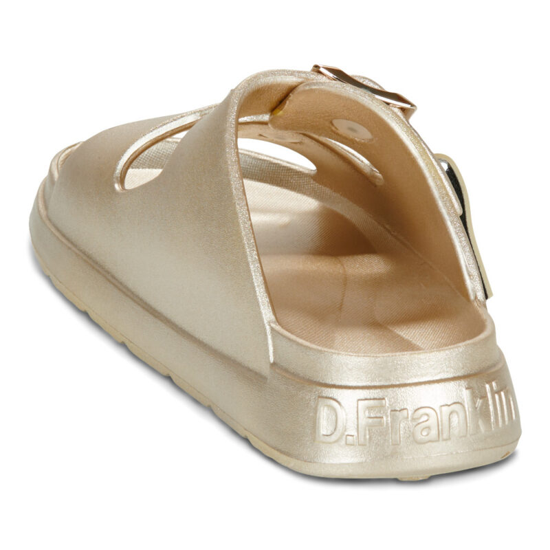 D.Franklin VIBE FOAM Oro Ciabatta Donna - 5