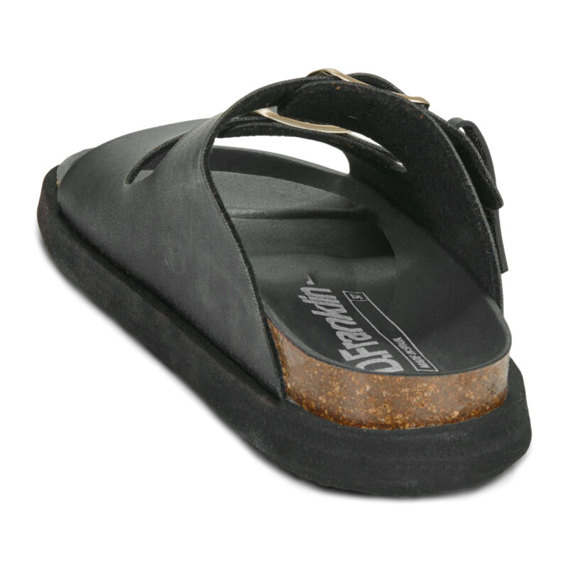 D.Franklin VIBE SUEDE Nero Ciabatta Donna - 5