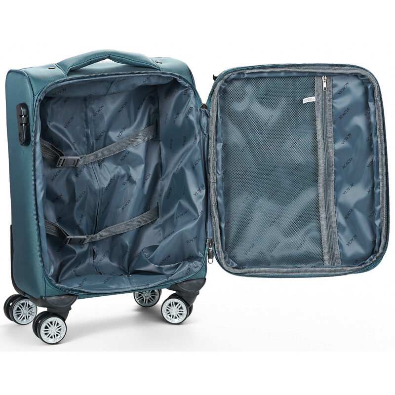 David Jones BA-1003 CABINE Grigio Valigia morbida Uomo - 5