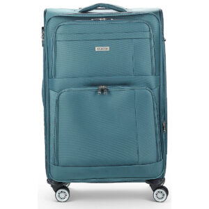 Valigia morbida donna David Jones  BA-1003 LARGE  Grigio David Jones