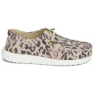 HEYDUDE Wendy Craft Suede Beige Slip on Donna - 2
