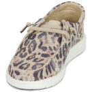 HEYDUDE Wendy Craft Suede Beige Slip on Donna - 3