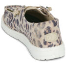 HEYDUDE Wendy Craft Suede Beige Slip on Donna - 5