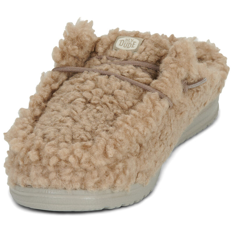 HEYDUDE Wendy Slipper Beige Slip on Donna - 3