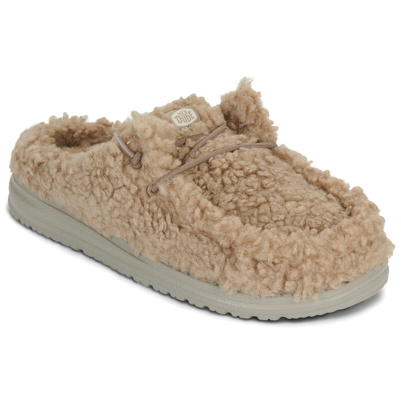 HEYDUDE Wendy Slipper Beige Slip on Donna - 1