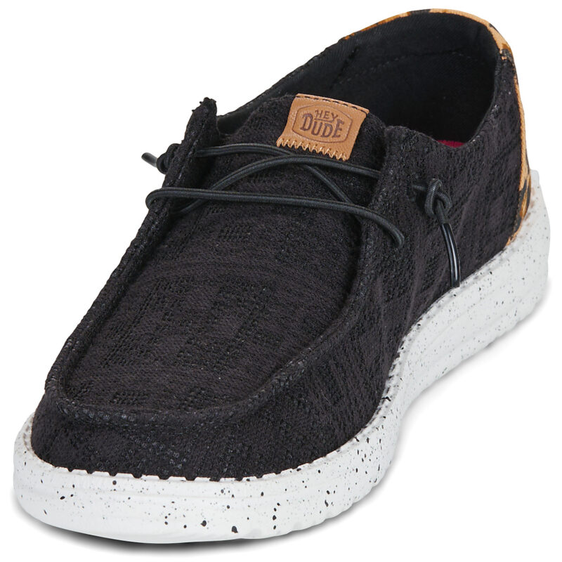 HEYDUDE Wendy Wildcat Blk/Lpd Nero Slip on Donna - 3