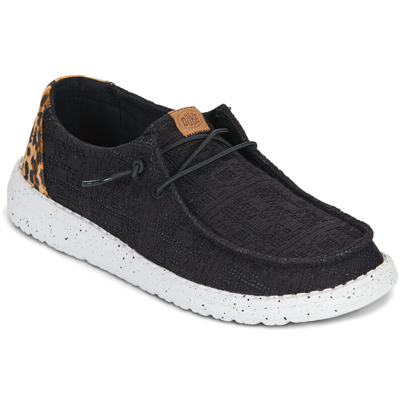 HEYDUDE Wendy Wildcat Blk/Lpd Nero Slip on Donna - 1