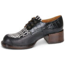 Chie Mihara XOCO Nero Derby Donna - 4