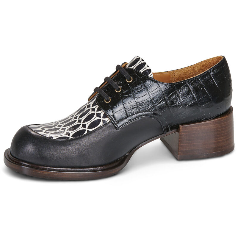 Chie Mihara XOCO Nero Derby Donna - 4