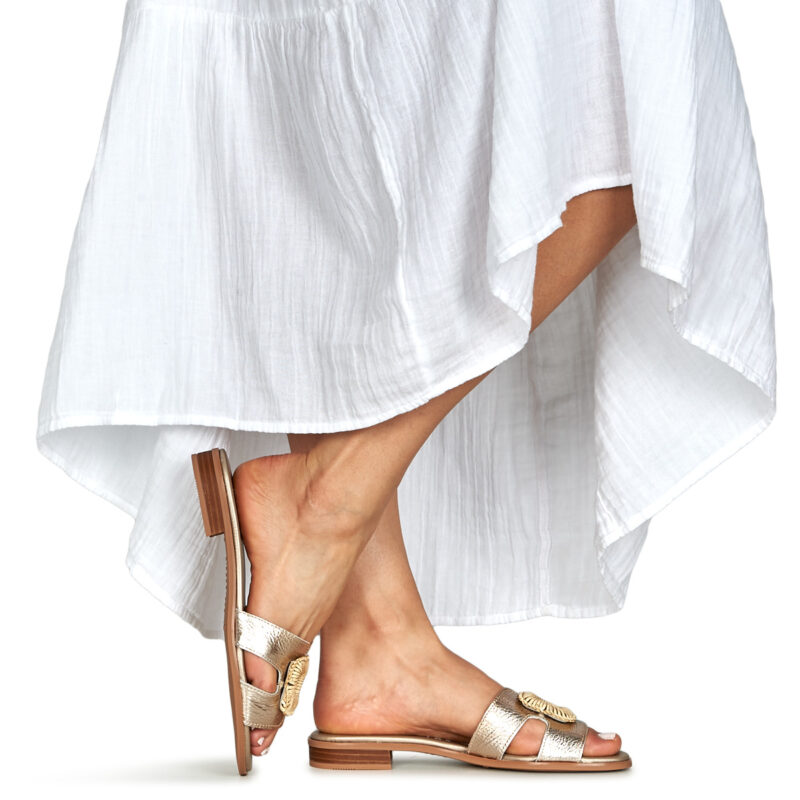 Hispanitas YAKARTA-HV253881 Oro Ciabatta Mujer - 8