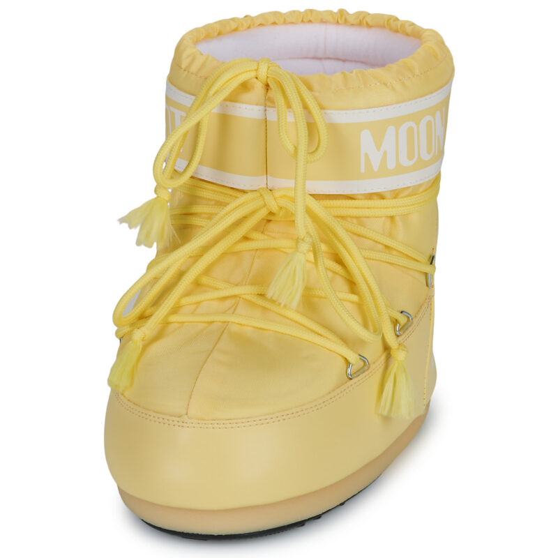 Moon Boot MB ICON LOW NYLON Giallo Scarpe da neve Donna - 3