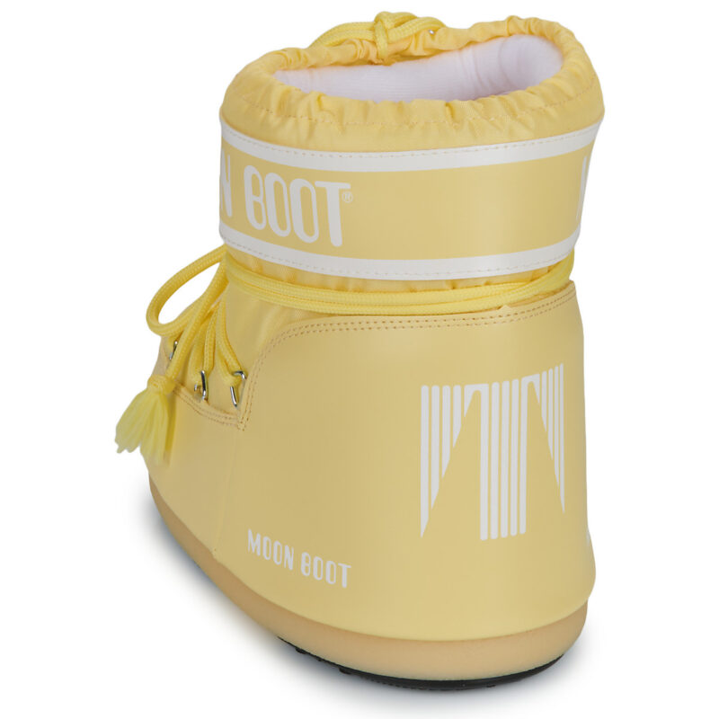 Moon Boot MB ICON LOW NYLON Giallo Scarpe da neve Donna - 5