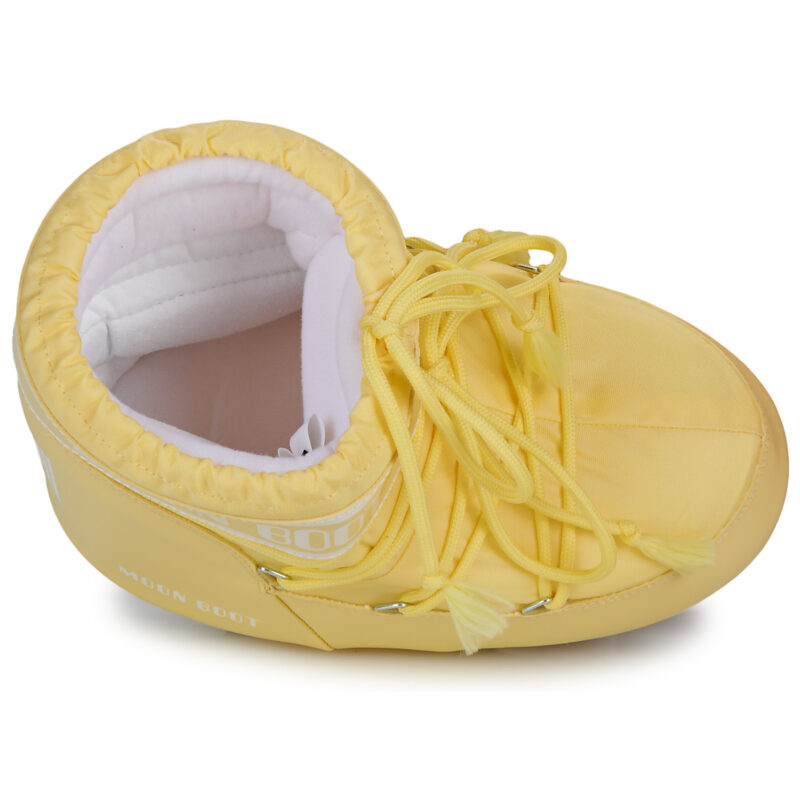 Moon Boot MB ICON LOW NYLON Giallo Scarpe da neve Donna - 6