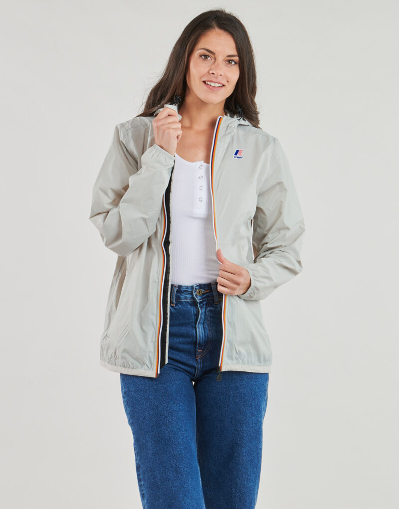giacca a vento K-Way LE VRAI 4.0 CLAUDE 100% NYLON RECYCLED Beige giacca a vento Donna - 2