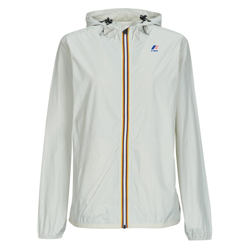 giacca a vento K-Way LE VRAI 4.0 CLAUDE 100% NYLON RECYCLED Beige giacca a vento Donna - 1