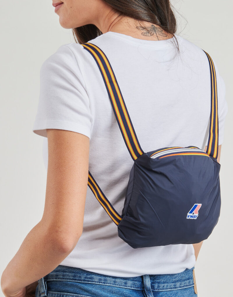 giacca a vento K-Way LE VRAI 4.0 EIFFEL EAST 100% NYLON RECYCLED Marine giacca a vento Donna - 7