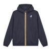 giacca a vento ragazzo K-Way  LE VRAI PETIT CLAUDE 4.0 100 % NYLON RECYCLED  Marine K-Way 8059005208050