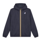giacca a vento ragazzo K-Way  LE VRAI PETIT CLAUDE 4.0 100 % NYLON RECYCLED  Marine giacca a vento Bambino - 1