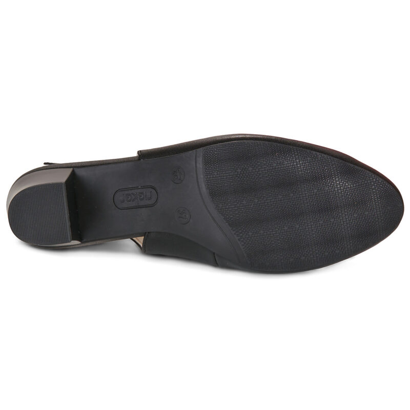 Rieker 44651-00 Black Women's Pumps - 7