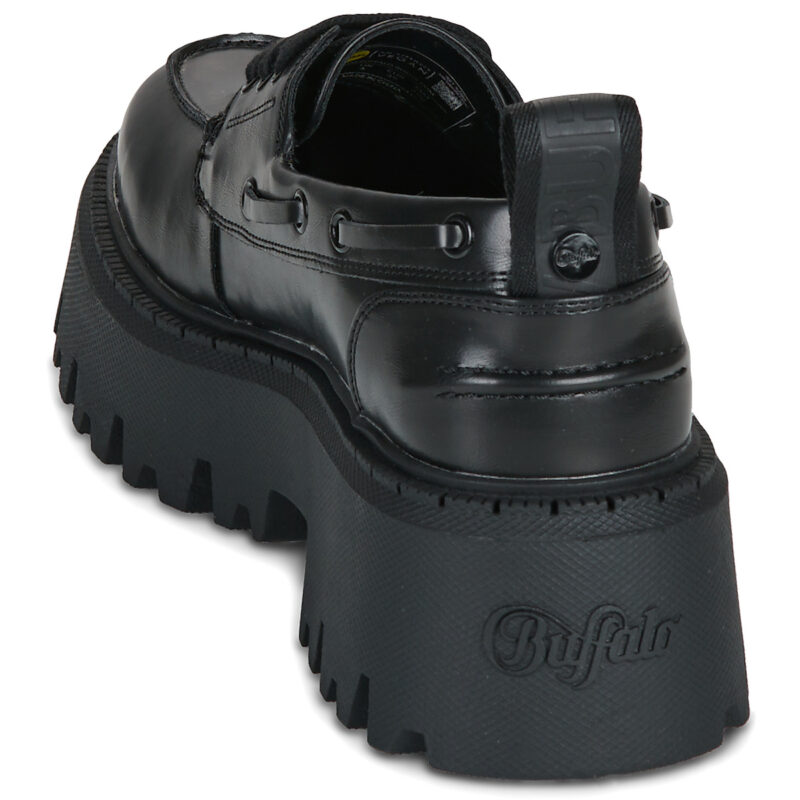 Buffalo ASPEN BOAT Nero Mocassini Donna - 5