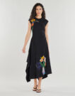 Desigual LEYTER Nero Abito Lungo Donna - 2