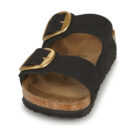 BIRKENSTOCK Arizona Big Buckle Nubuck / Black / Stretto Nero Ciabatte Donna - 3