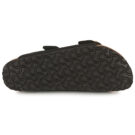 BIRKENSTOCK Arizona Big Buckle Nubuck / Black / Stretto Nero Ciabatte Donna - 7