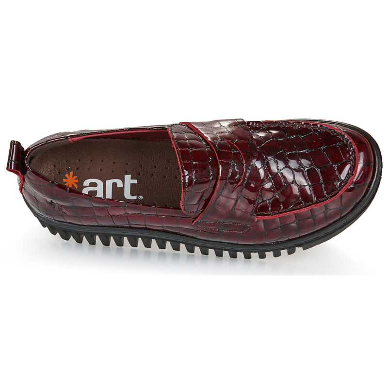 Art BRIGHTON Rosso Mocassini Donna - 6