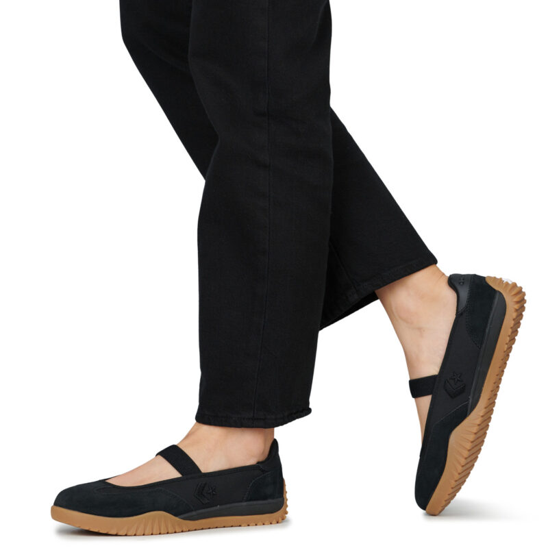 Converse RUN STAR TRAINER BALLET FLAT Nero Ballerine Donna - 8