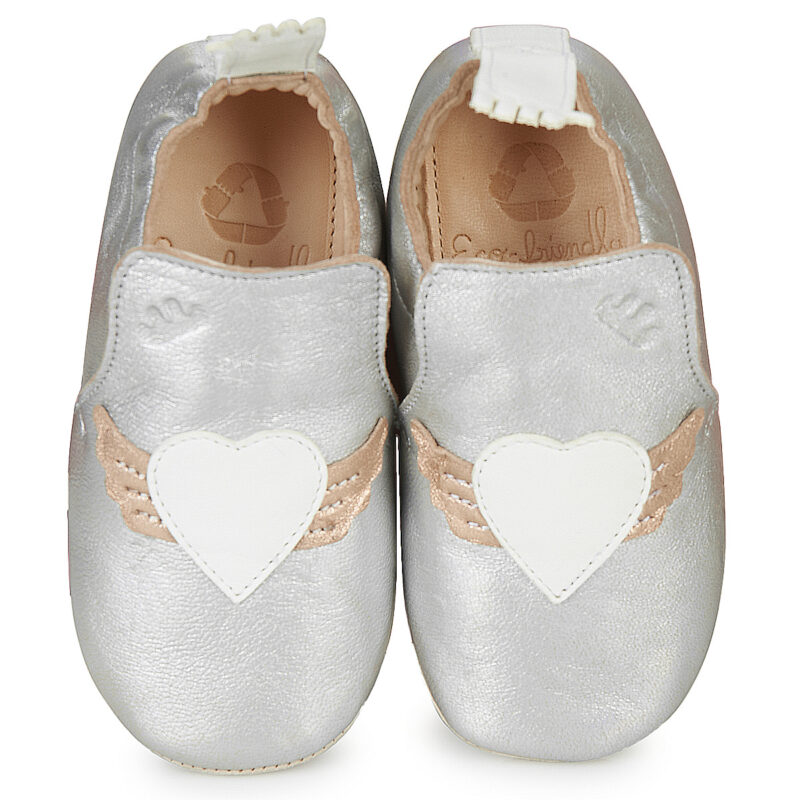Ballerine bambina Easy Peasy MY BLUBLU AILE Argento - 2
