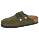 BIRKENSTOCK Blair Suede / Kaki / Stretto Kaki Zoccoli Donna - 4