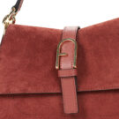 Furla FLOW MINI TOP HANDLE Marrone Borsetta Donna - 4