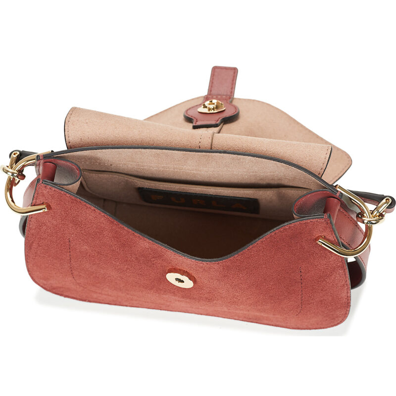 Furla FLOW MINI TOP HANDLE Marrone Borsetta Donna - 5