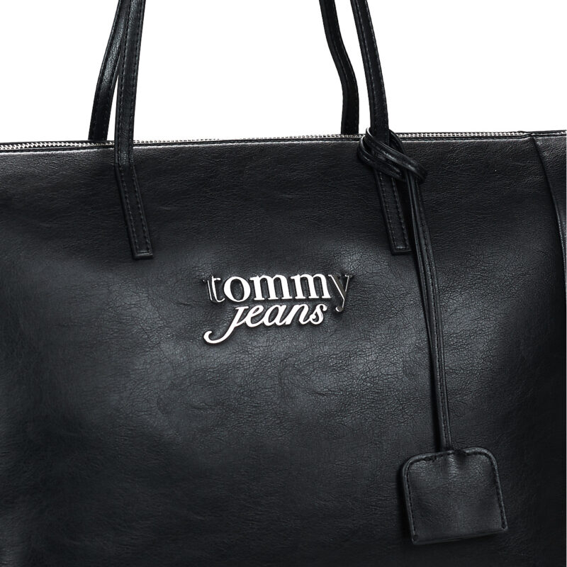 Tommy Jeans TJW BOLD TOTE Nero Borsetta Donna - 4