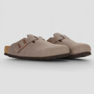 BIRKENSTOCK Boston Birko-flor / Mocca / Stretto Marrone Zoccoli Donna - 2