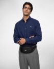 Lacoste Chemise en flanelle de coton regular fit Marine Camicia a maniche lunghe Uomo - 2