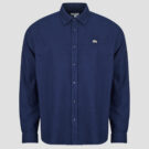 Lacoste Chemise en flanelle de coton regular fit Marine Camicia a maniche lunghe Uomo - 1