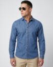Pepe jeans ABEL CLASSIC SLIM SHIRT Blu Camicia a maniche lunghe Uomo - 2