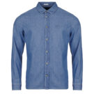Pepe jeans ABEL CLASSIC SLIM SHIRT Blu Camicia a maniche lunghe Uomo - 1