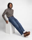 Timberland Flannel Check Shirt Nero Camicia a maniche lunghe Uomo - 3