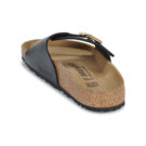 BIRKENSTOCK Catalina Cushion Buckle Birko-flor / Licorice / Regular Nero Ciabatta Donna - 5