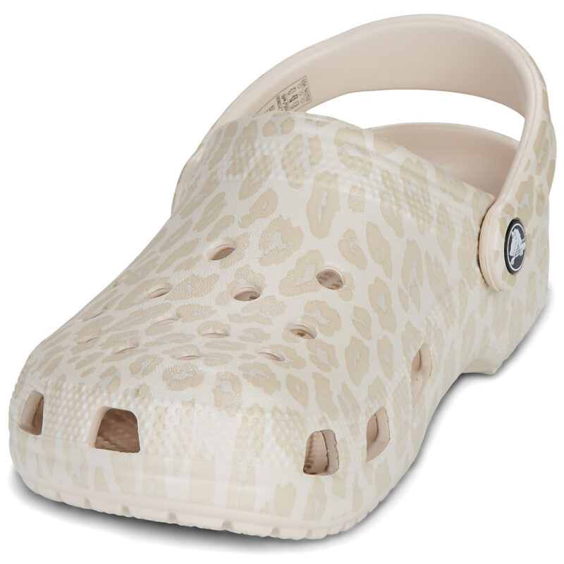 Crocs Classic Animal Clog Beige Zoccoli Donna - 3