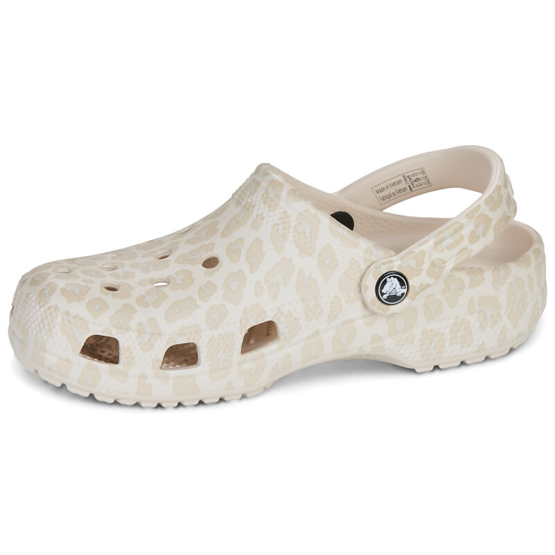 Crocs Classic Animal Clog Beige Zoccoli Donna - 4