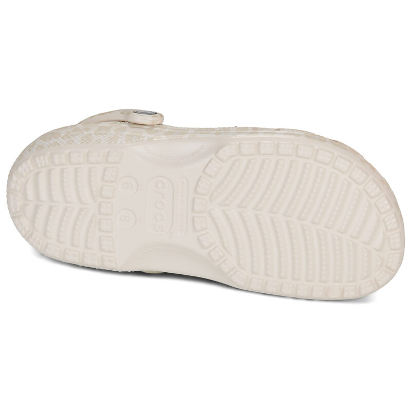 Crocs Classic Animal Clog Beige Zoccoli Donna - 7