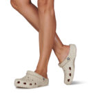 Crocs Classic Animal Clog Beige Zoccoli Donna - 8