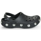 Crocs Classic Big Studded Clog Nero Zoccoli Donna - 2