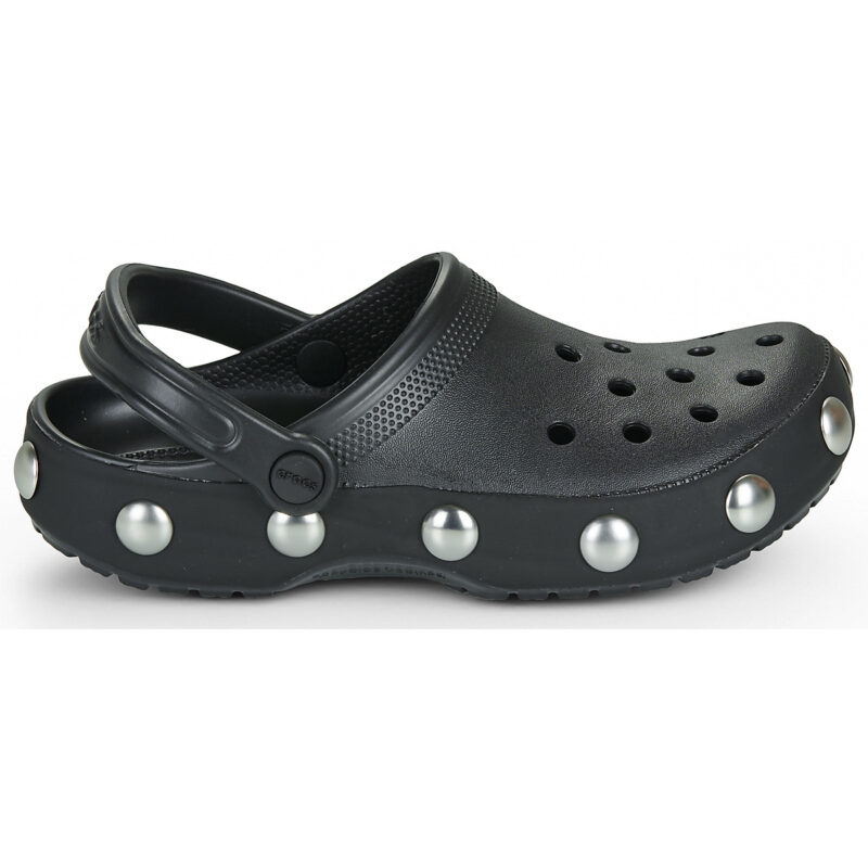 Crocs Classic Big Studded Clog Nero Zoccoli Donna - 2