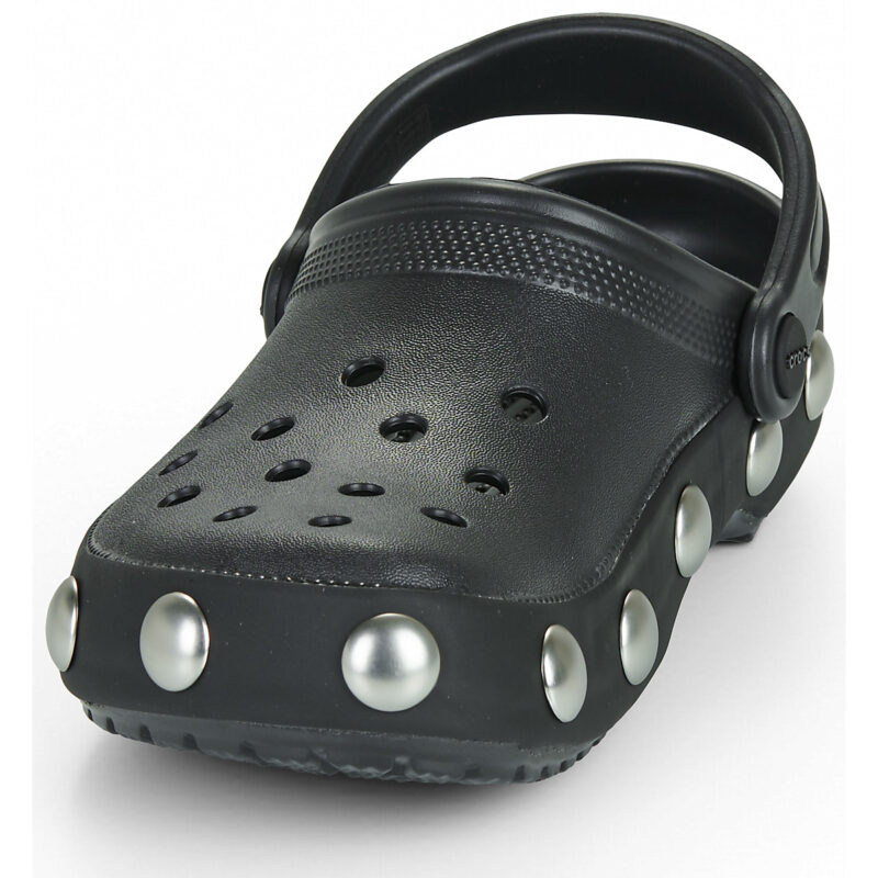 Crocs Classic Big Studded Clog Nero Zoccoli Donna - 3