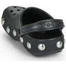 Crocs Classic Big Studded Clog Nero Zoccoli Donna - 5